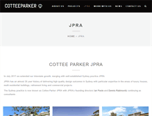 Tablet Screenshot of jpra.com.au